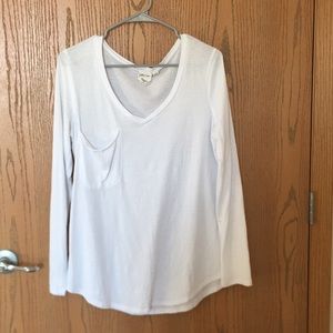 Whit Crow Long sleeve v neck T-shirt